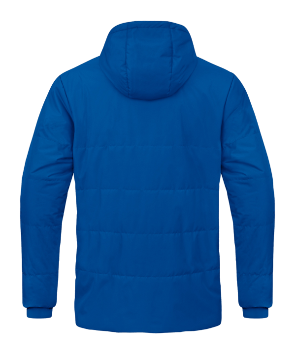 JAKO Team Coach Kapuzenjacke Blau F400 - blau