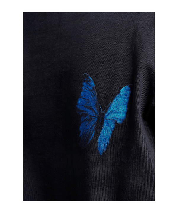 Mister Tee Le Papilloversized T-Shirt Blau - blau