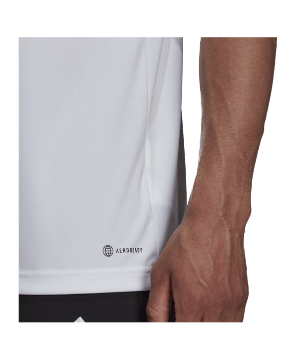 adidas Entrada 22 Poloshirt Weiss - weiss