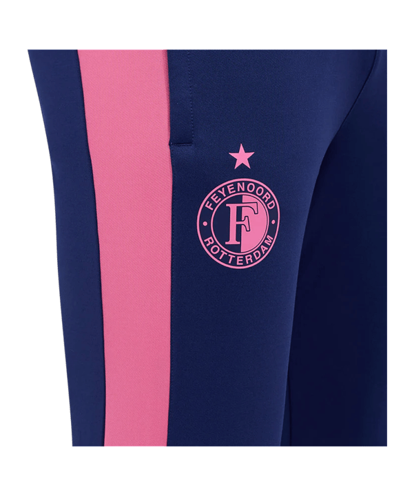 Castore Feyenoord Rotterdam Knit Trainingshose Blau F163 - blau