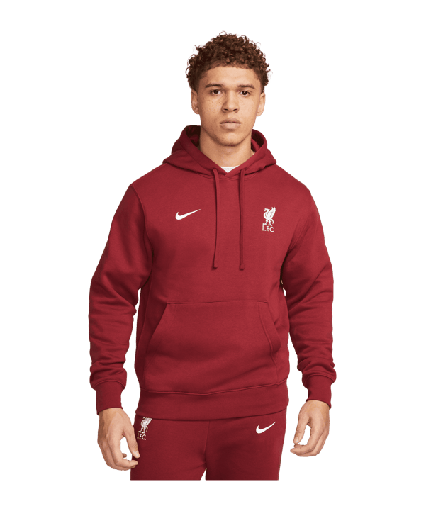 Nike FC Liverpool Fleece Hoody Rot F677 - rot