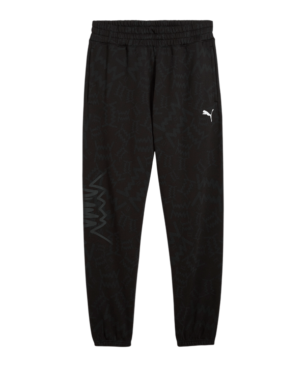PUMA teamJAWS Post Game Pants broek Zwart K01 - zwart