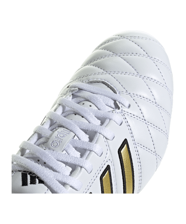 adidas 11Pro FG Toni Kroos Weiss Schwarz Gold - weiss