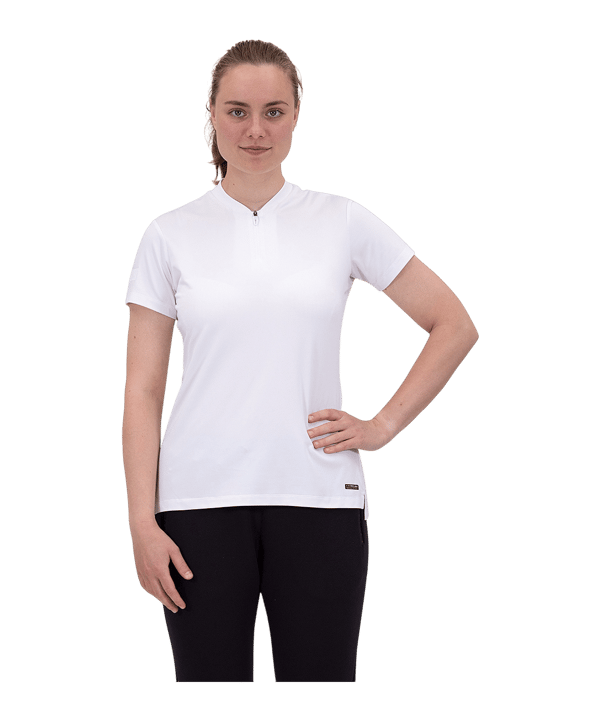 JAKO Pro Casual Polo Femmes Blanc C6345 - blanc