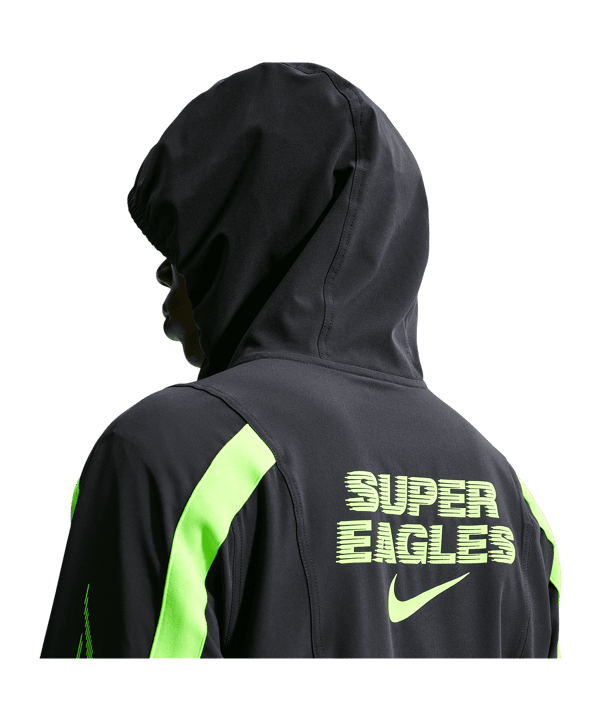 Nike NFF Nigéria Veste d'entraînement Noir C010 - noir