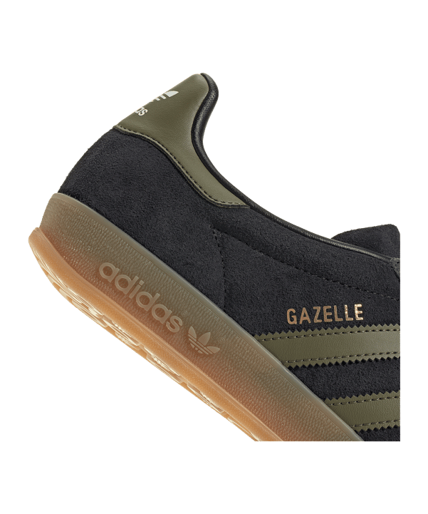 adidas Originals Gazelle Schwarz - schwarz