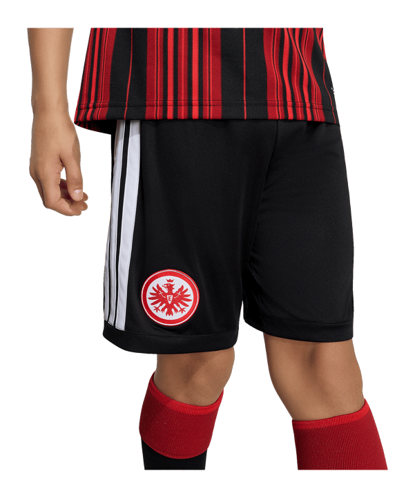adidas Eintracht Frankfurt Short Home 2026/2027 Kids Schwarz - schwarz