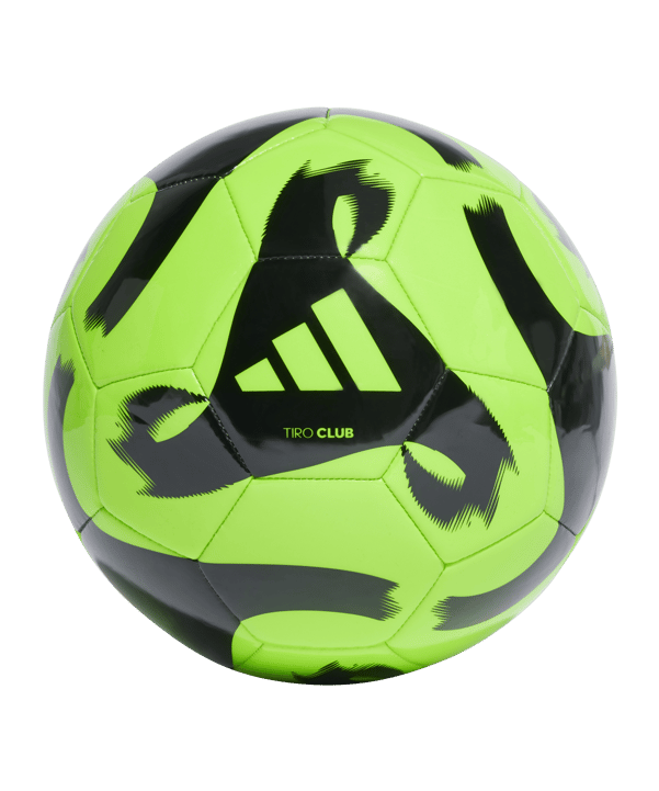 adidas Tiro Club Trainingsball Grün Schwarz - gruen