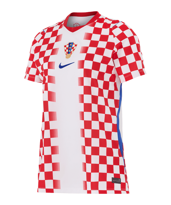 Nike HNS Kroatien Trikot Home WM 2026 Damen Weiß F100 - weiss