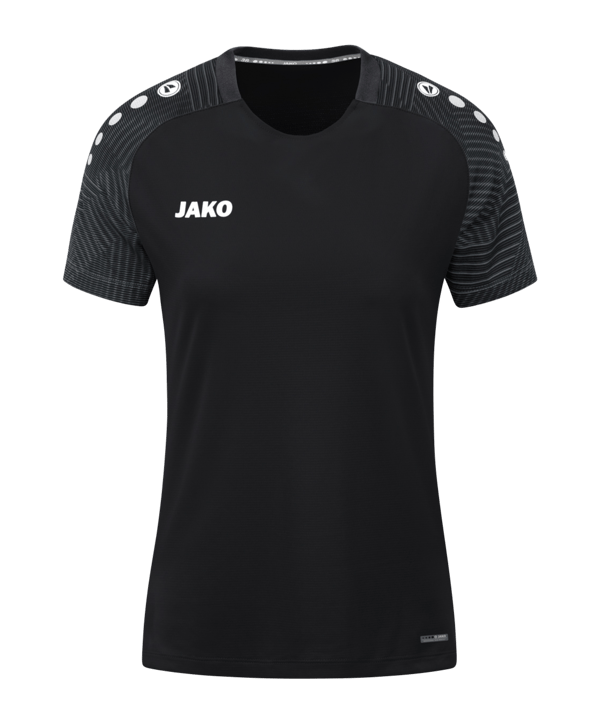 JAKO Performance T-Shirt Damen Schwarz Grau F804 - schwarz
