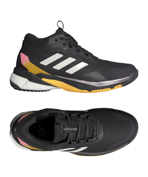 adidas Crazyflight 5 Mid Damen Schwarz - schwarz