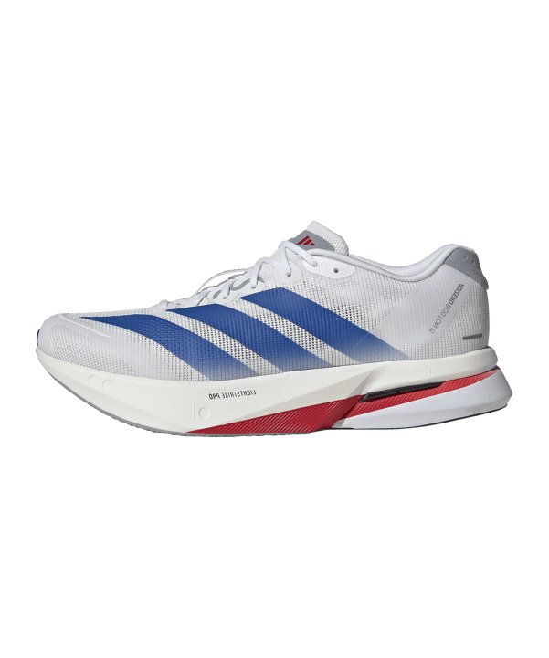 adidas Adizero Boston 13 Laufschuh Weiß - weiss