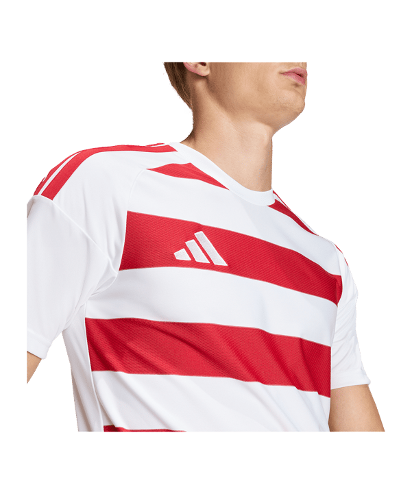 adidas Hooped 26 Trikot Weiß - weiss