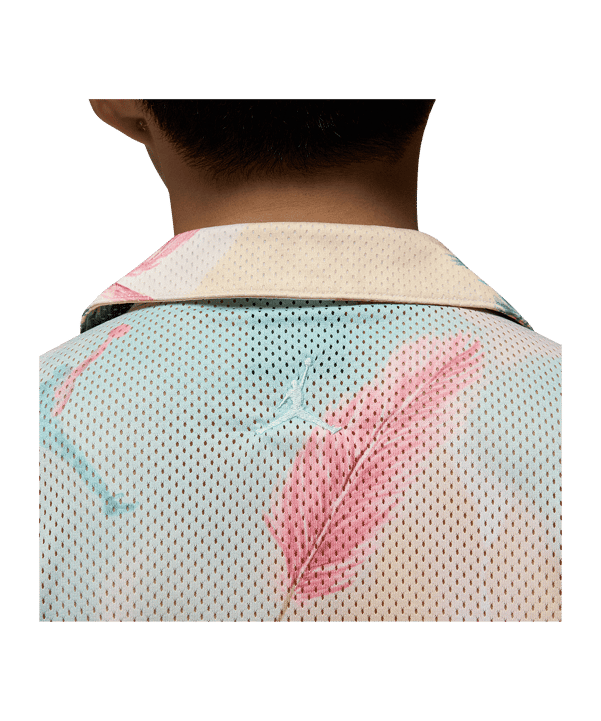 Jordan Essentials Printed Camp T-Shirt Beige F133 - beige