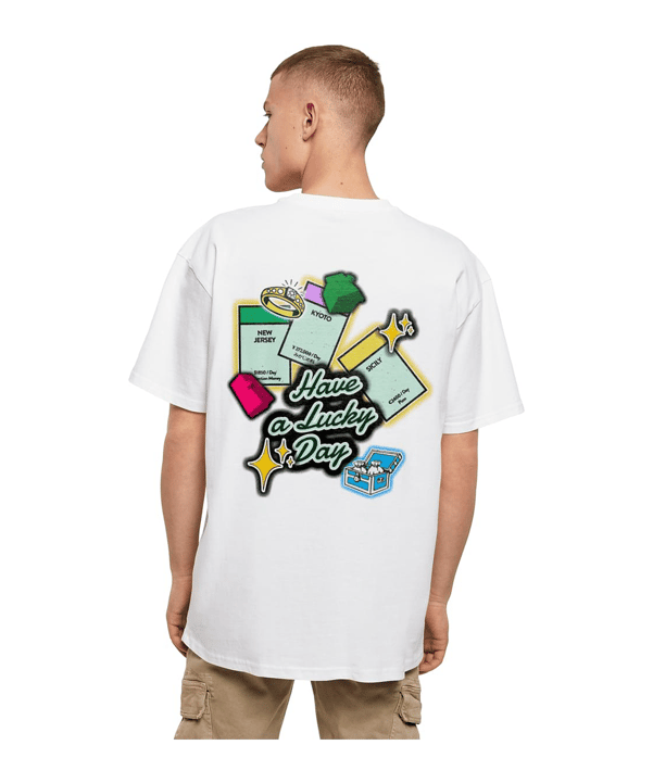 Mister Tee Intepol Oversized T-Shirt Weiß - weiss