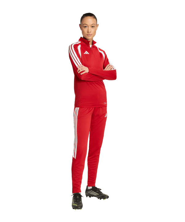 adidas Tiro 26 League Training Sweatshirt Damen Rot - rot