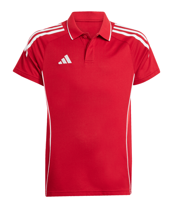 adidas Tiro 25 Competition Polo Kids Rot - rot