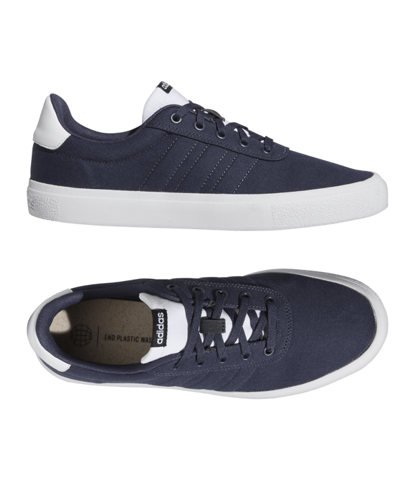 adidas Vulc Raid3r Skateboarding Blau - blau