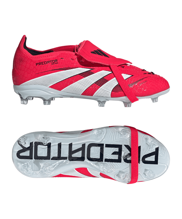 adidas Predator Elite FT FG Pure Victory Kids Rot - rot
