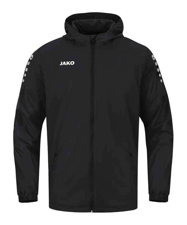 JAKO Team 2.0 Allwetterjacke Kids Schwarz F800 - schwarz