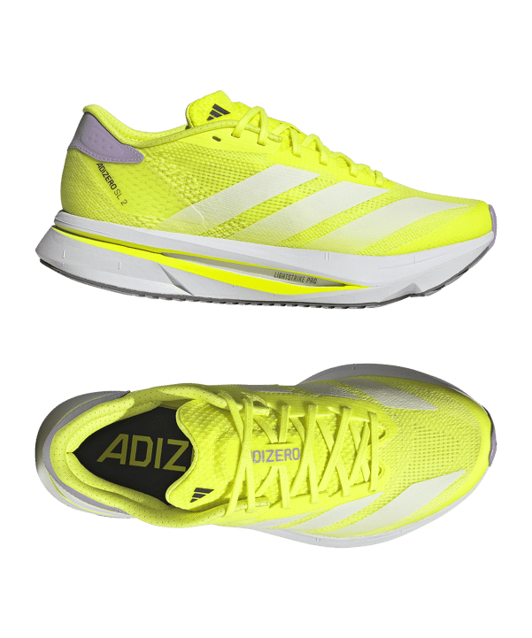adidas Donna Adizero Sl2 Scarpe da running Giallo - giallo
