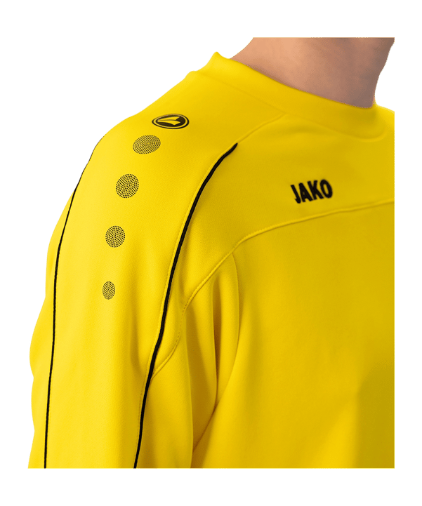 JAKO Classico Sweatshirt Kids Gelb Schwarz F03 - gelb
