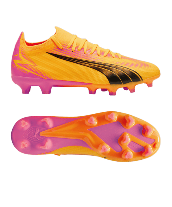 PUMA ULTRA Match FG/AG The Forever Faster Orange Schwarz F03 - orange