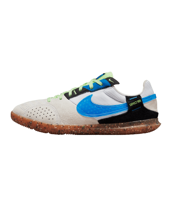 Nike Jr Streetgato IC Halle Kids Weiss Blau F143 - weiss