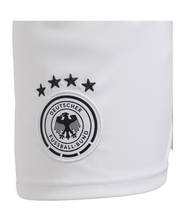 adidas DFB Deutschland Short Home EM 2024 Kids Weiss - weiss