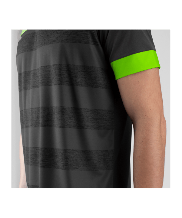 JAKO Celtic Melange KA Trikot Grau Grün F833 - grau