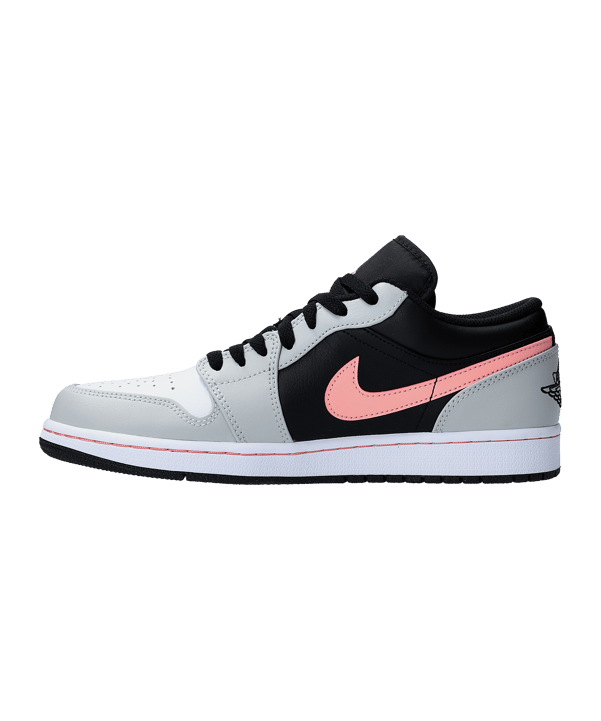 Jordan Air 1 Low Schwarz Orange Grau F062 - schwarz