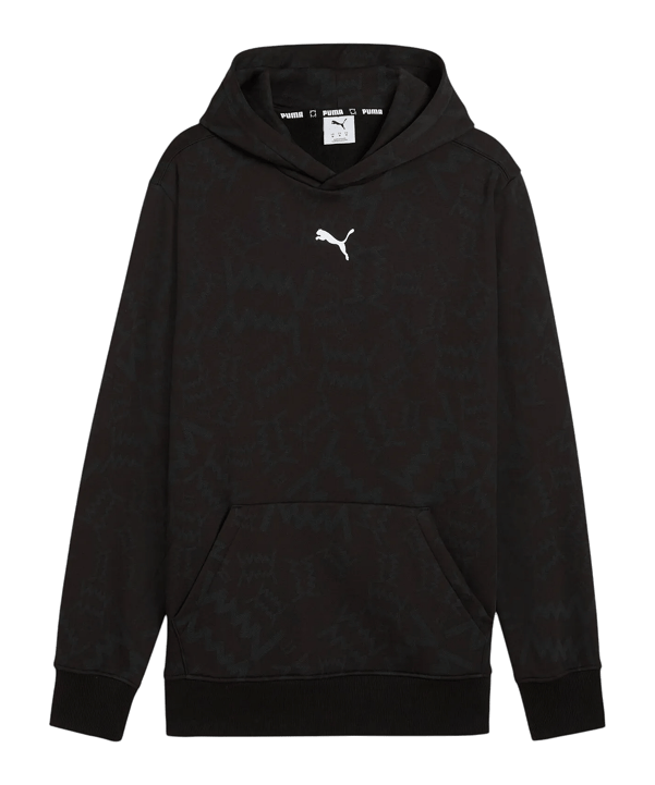 PUMA Teamjaws Post Game Hoody Schwarz F01 - schwarz