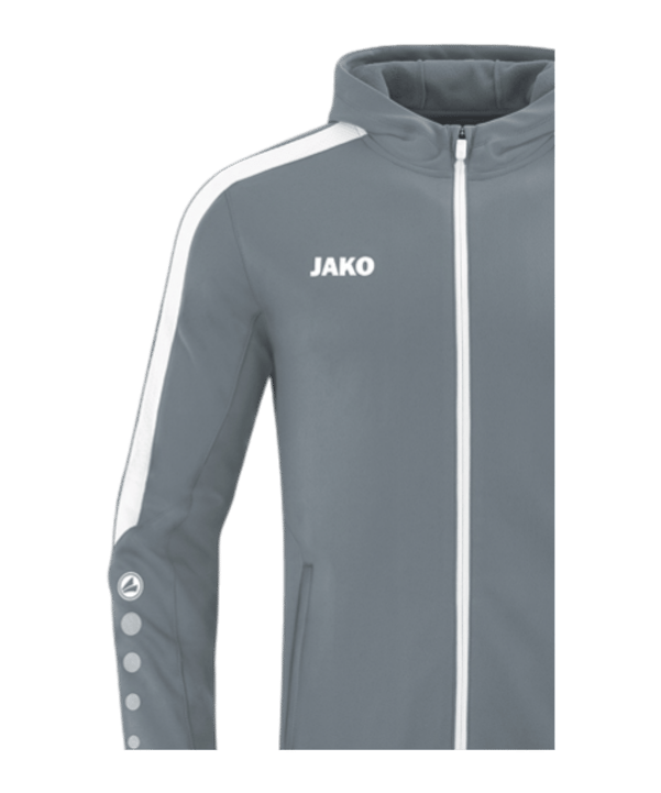 JAKO Power Präsentationsanzug Kids Grau F840 - grau