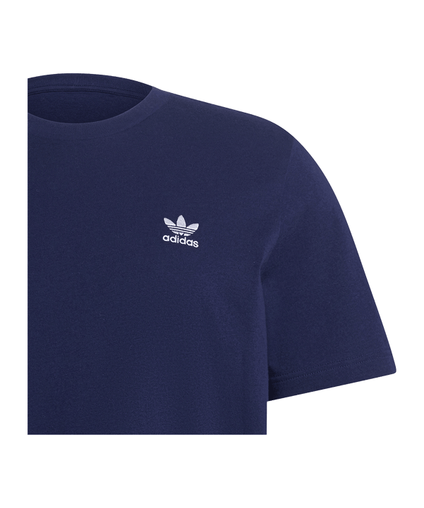 adidas Originals Essentials Trefoil T-Shirt Blau - blau