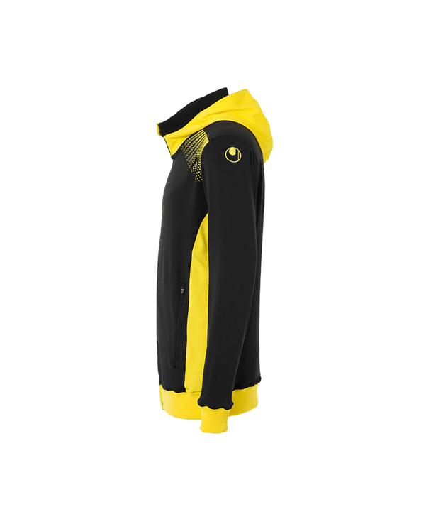 uhlsport Goal Tec Kapuzenjacke Schwarz Gelb F08 - schwarz