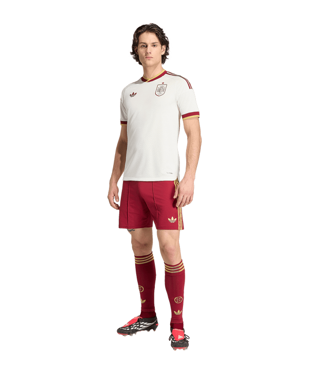 adidas FEF Spanien Authentic Trikot Away WM 2026 Weiß