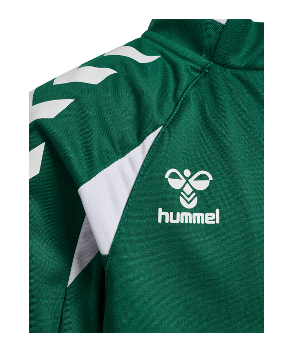 hummel Core 2.0 Track Zip Jacke Kids Grün F6131 - gruen