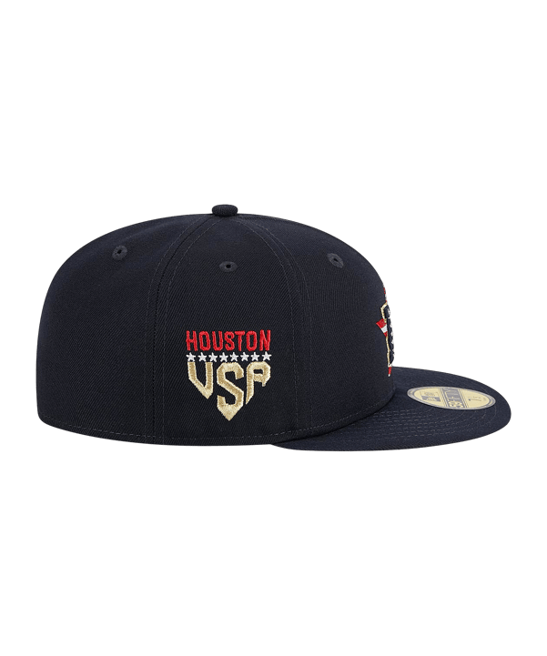 New Era Houston Astros 4th July 59Fifty Cap Blau - blau