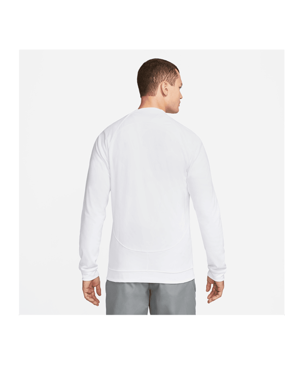 Nike Türkei Academy Trainingsjacke Weiss Rot F100 - weiss