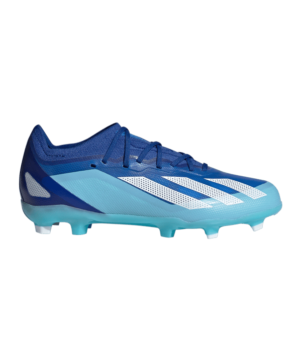 adidas X Crazyfast.1 FG Marinerush Kids Blau Weiss Orange - blau
