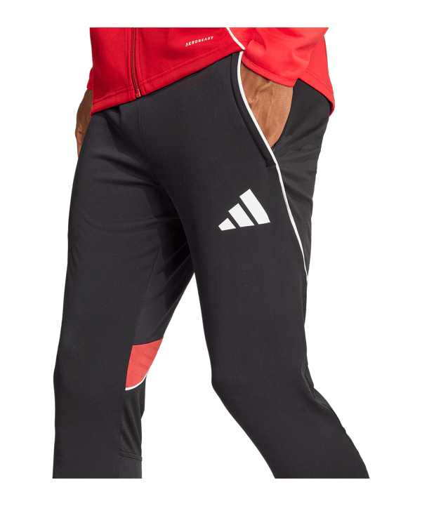 adidas Tiro 25 Competition Trainingshose Schwarz - schwarz
