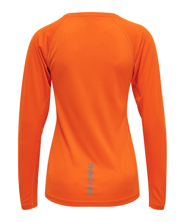 Newline Core Shirt langarm Running Damen F5190 - orange