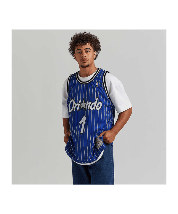 Mitchell and Ness NBA Orlando Magic 1994-1995 Penny Hardaway Swingman Trikot Blau - blau