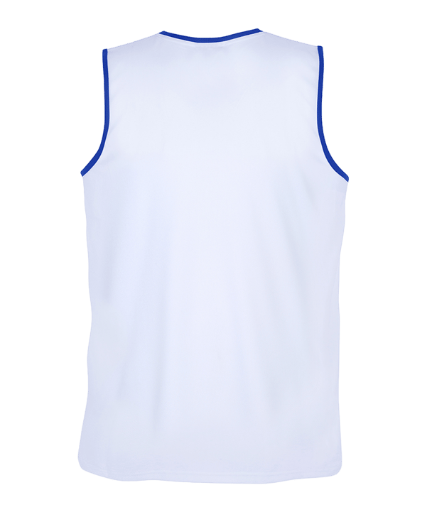 Spalding Move Tank Top Weiss Blau F04 - weiss