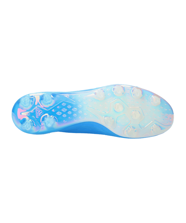 adidas X SPEEDFLOW+ AG Sapphire Edge Blau Pink Weiss - blau