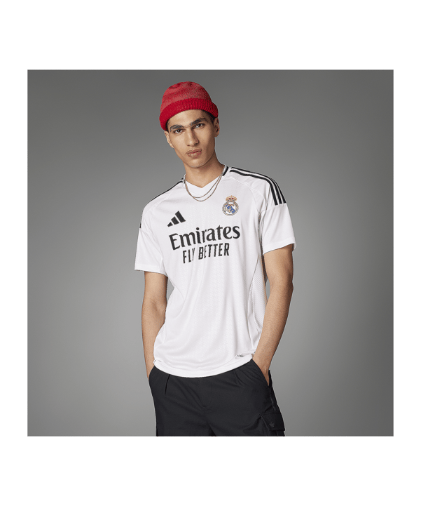 adidas Real Madrid Pro Trikot Home 2024/2025 Weiss - weiss