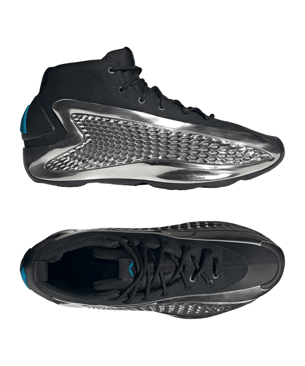 adidas Anthony Edwards 1 Schwarz - schwarz