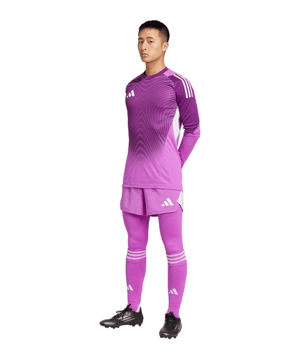 adidas Tiro 25 Pro Torwarthose Lila - lila