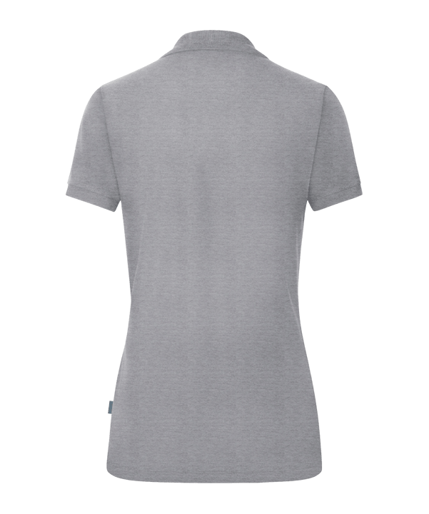 JAKO Organic Polo Shirt Damen Grau F520 - grau