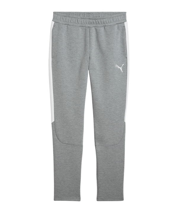 PUMA teamEVOSTRIPE Trainingshose Grau F33 - grau